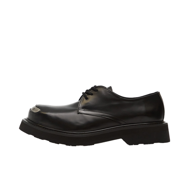 Derby Metallic Toe Cap Chunky Sole