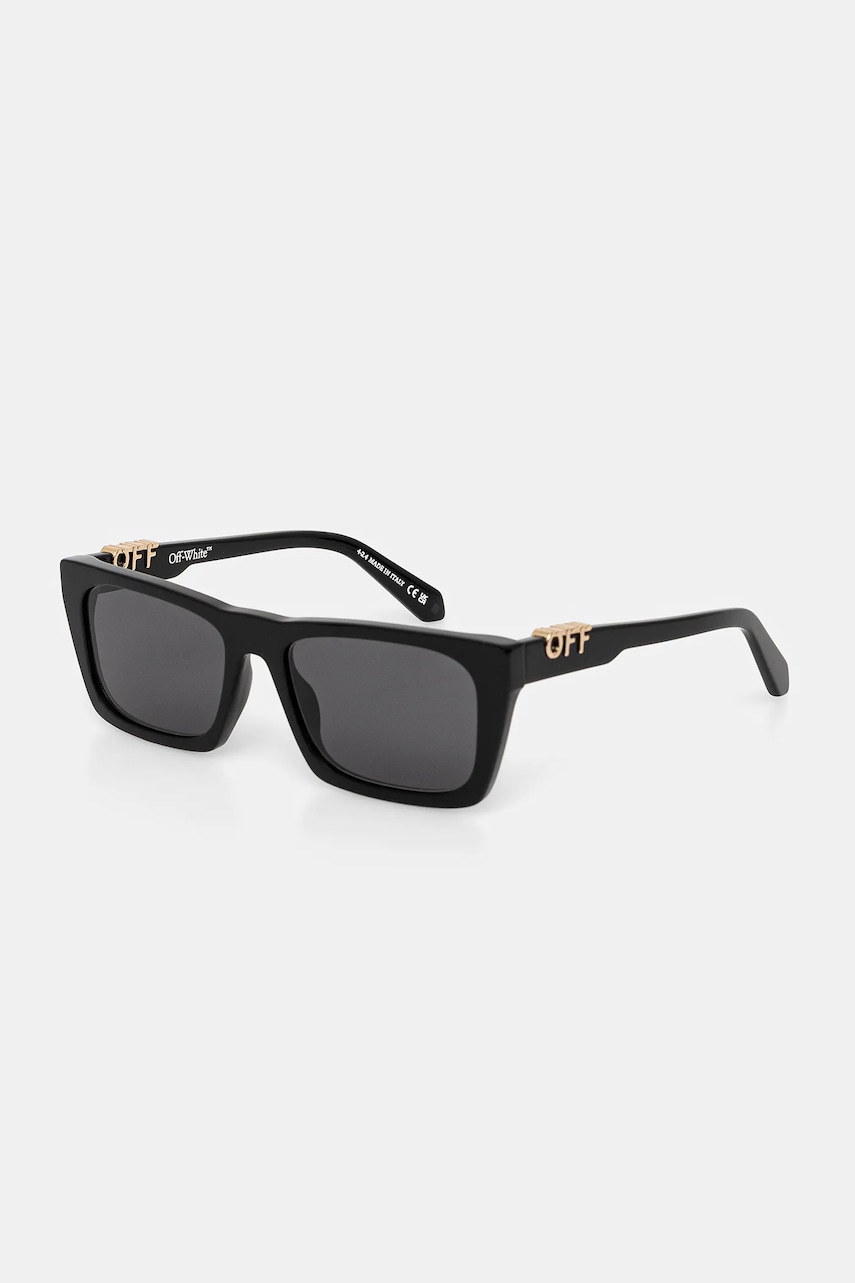 Слънчеви очила Off-White Off-White Rectangular Sunglasses with OFF Logo Detail Черно | OERI13E.561007, 0