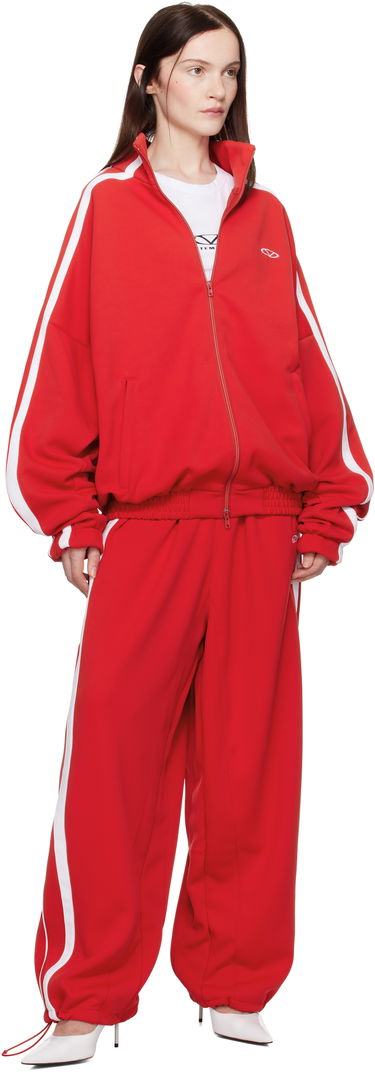 Яке VETEMENTS Vetements Oval Logo Track Jacket Червено | UA66JA360R, 3