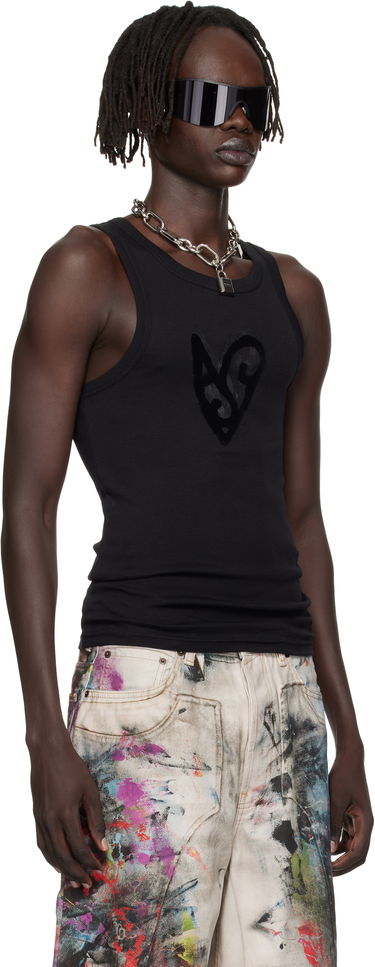 Потник Acne Studios Acne Studios Logo Tank Top Черно | CL0358-, 1