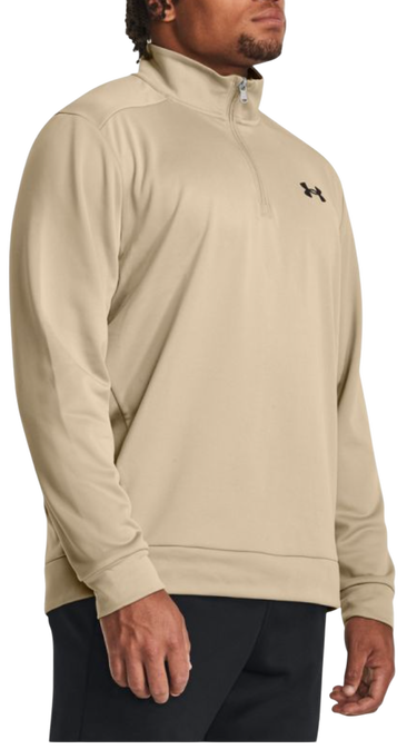 Суитчър Under Armour Armour Fleece 1/4 Zip Pullover Бежово | 1373358-299, 0