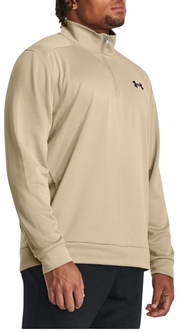 Суитчър Under Armour Armour Fleece 1/4 Zip Pullover Бежово | 1373358-299, 0
