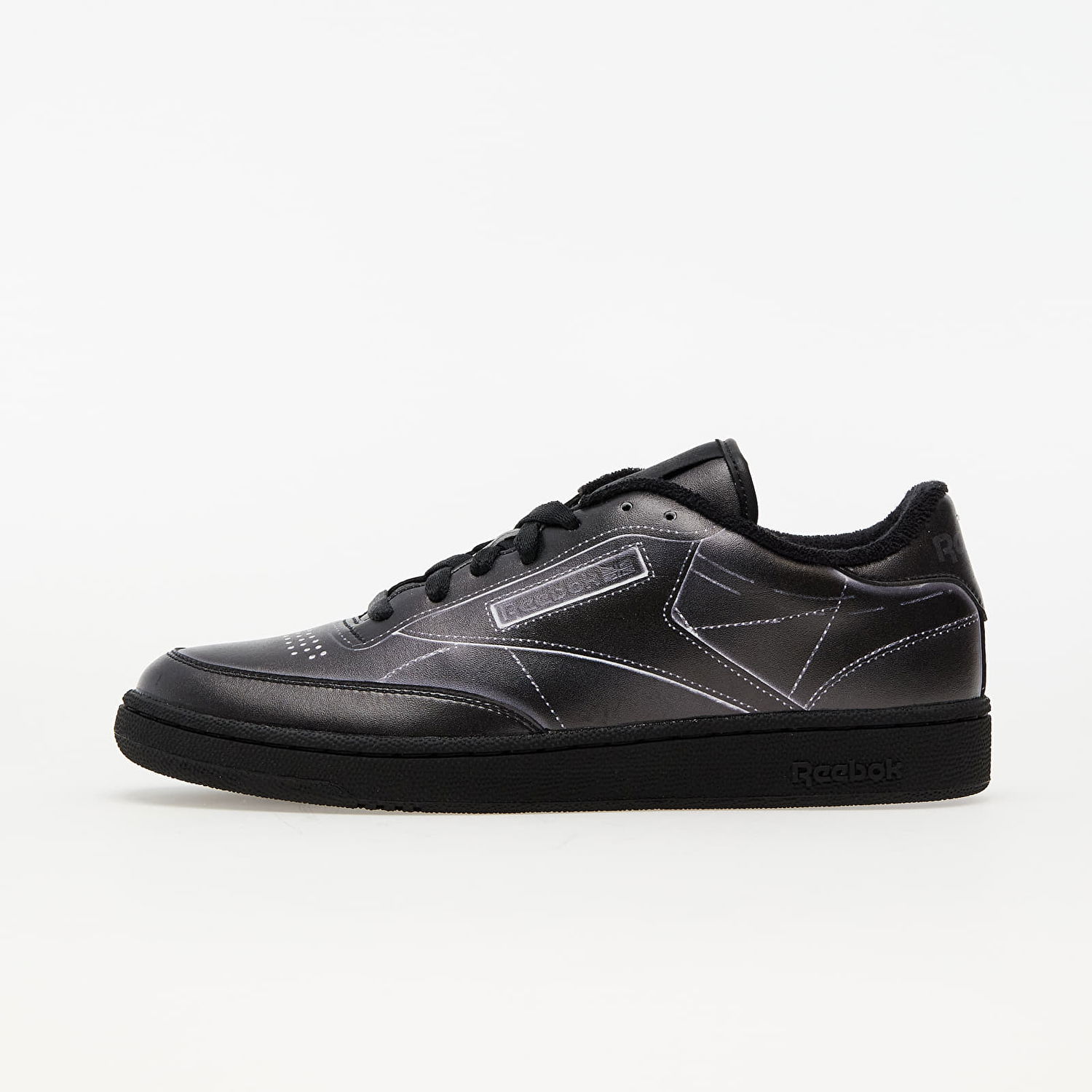 Кецове и обувки Reebok Maison Margiela Project 0 Club C Черно | H02361, 0