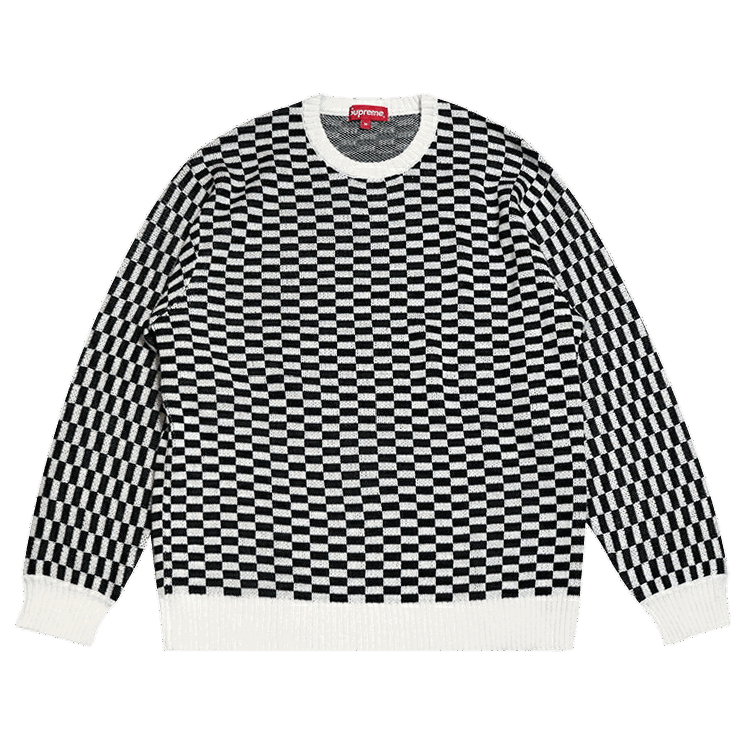 Пуловер Supreme Back Logo Sweater Многоцветен | SS20SK4 CHECKERBOARD, 0