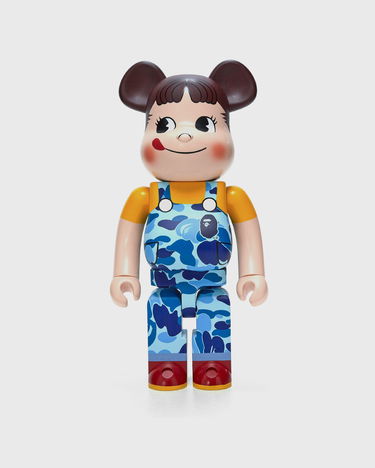 Колекционерско Medicom Toy BAPE X PEKO-CHAN BLUE 1000% BE@RBRICK Figure Многоцветен | MED1766, 2