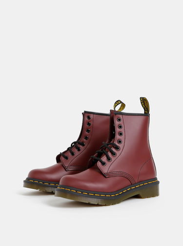 Кецове и обувки Dr. Martens 1460 Smooth Бургунди | DM11821600_Cherry Red, 2