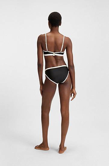 гащички BOSS Signature Bikini Bottoms Черно | 50540496, 1