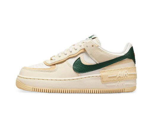 Кецове и обувки Nike Air Force 1 Shadow Sail Green Orange W Бежово | FQ2764-100