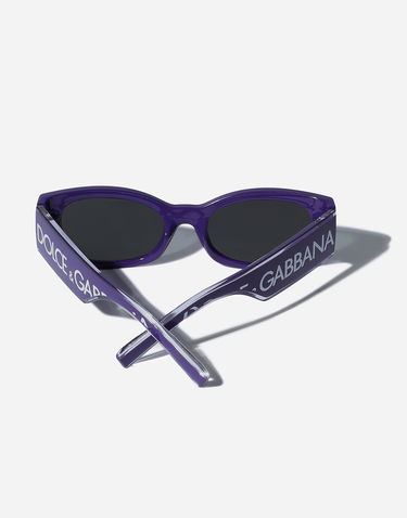 Слънчеви очила Dolce & Gabbana Dolce & Gabbana DNA Logo Sunglasses Лилаво | VG600MVN5879V000, 1