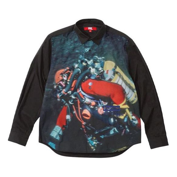 Риза Supreme COMME des GARCONS MAN Nature Print Button-Down Shirt Многоцветен | SUP-FW21-289