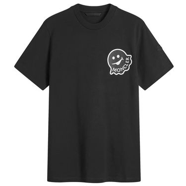 Тениска Moncler Moncler Cotton Jersey Ghost Logo T-Shirt, Size Large Черно | 8C000-18-89AJS-998, 1