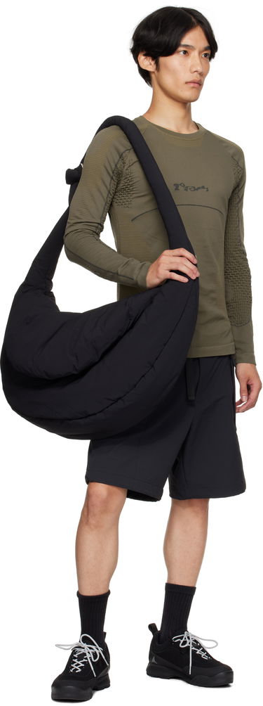 Чанта през рамо HELIOT EMIL HELIOT EMIL Maxi Crossbody Bag Черно | PREAW25_14_042_BLK01_CO, 3