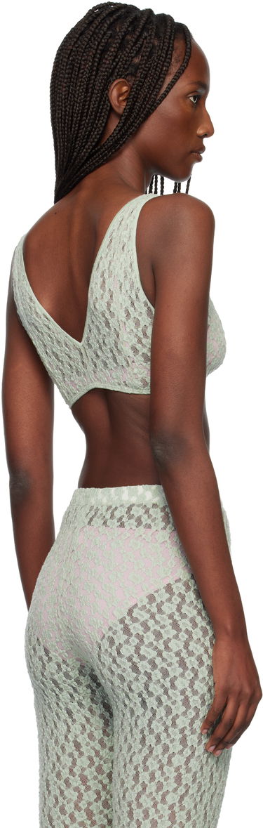 Сутиен Baserange Crescent Lace Bralette Зелено | BRCR-LA-WI25, 2