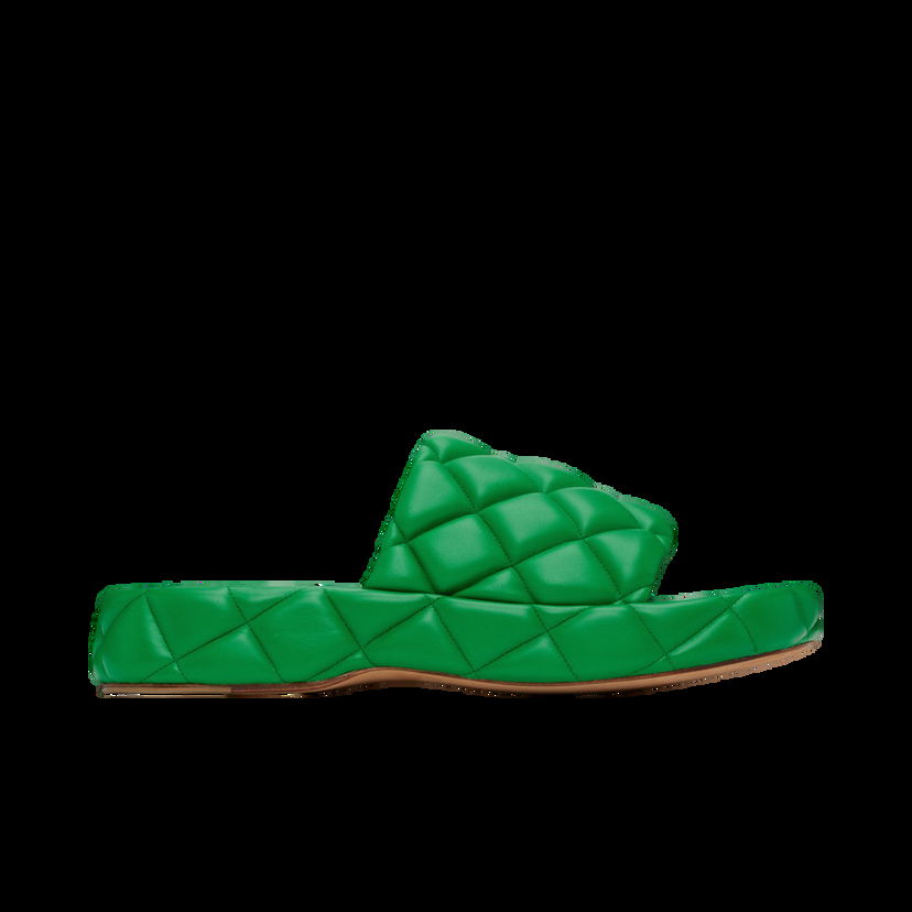 Кецове и обувки Bottega Veneta Padded Sandals "Green" Зелено | 709004 VBRR0