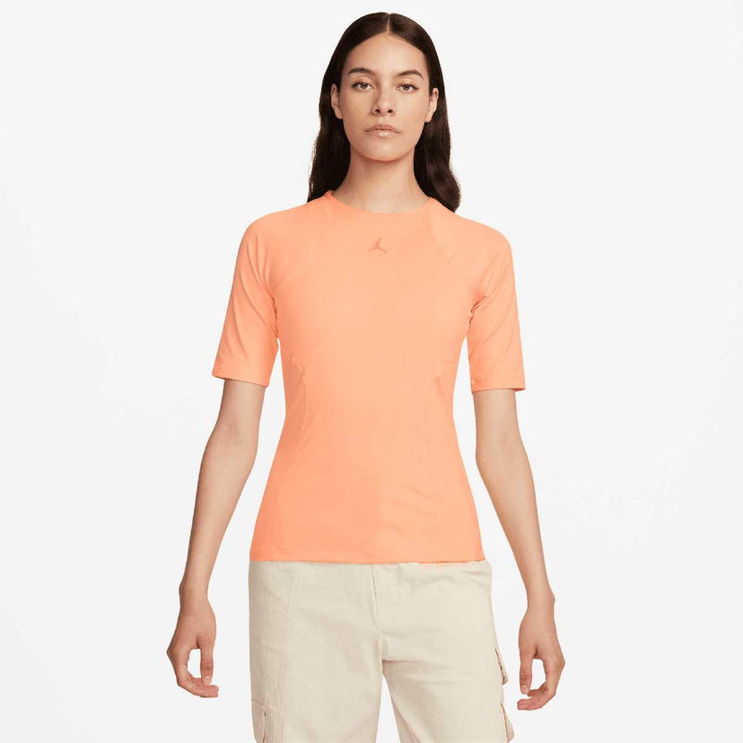 Тениска Jordan jordan W SPORT DOUBLE THREAT T-SHIRT, orange Оранжево
 | FN5159-852