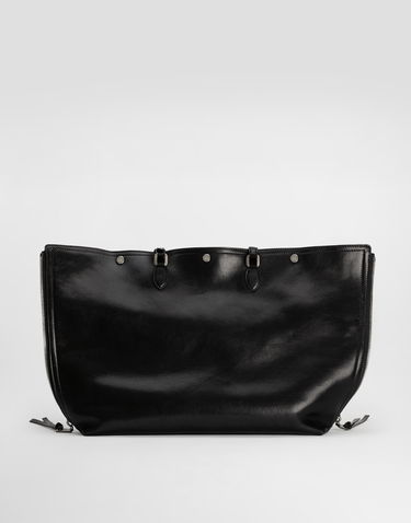 Голяма пазарска чанта Dolce & Gabbana Dolce & Gabbana Atene Calfskin Shopping Bag Черно | BM2535AH85080999, 3