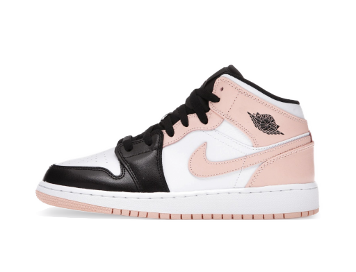 Лимитирано Издание Jordan Air Jordan 1 Mid GS "Crimson Tint" Розово | 554725-133