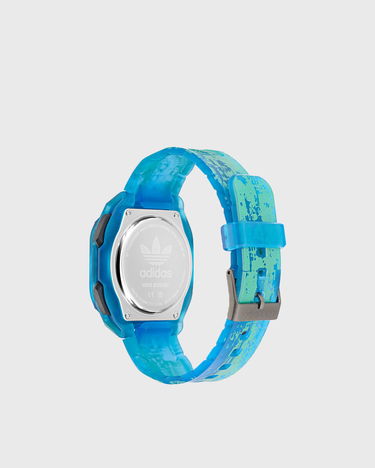 Часовник adidas Originals Digital Watch with Abstract Patterned Resin Case and Strap, Shock Resistant, Chronograph Timer Alarm Многоцветен | AOST24077, 2