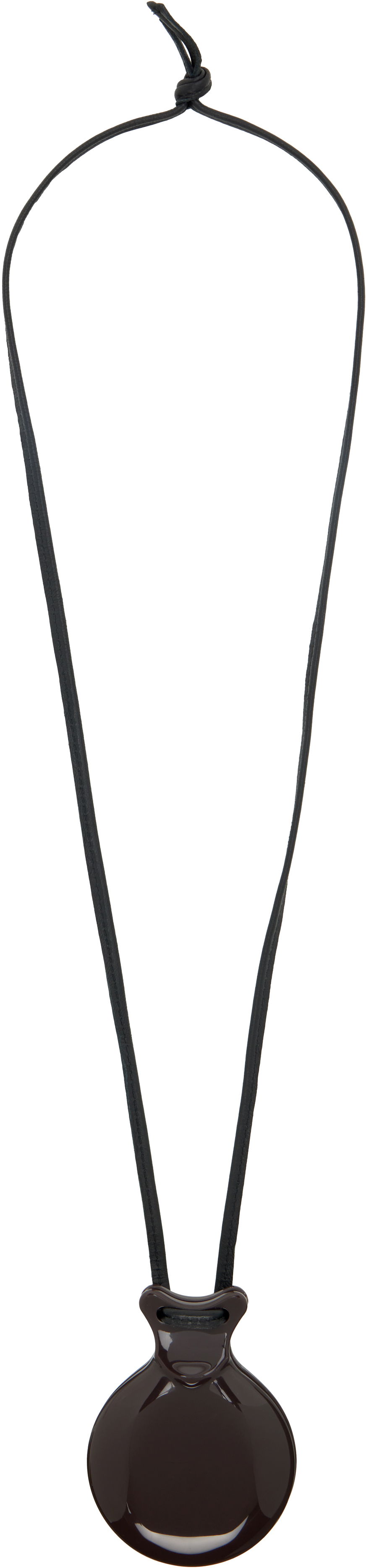 Колие LEMAIRE Lemaire Castanet Pendant Necklace Черно | AC1082 LO0031, 0