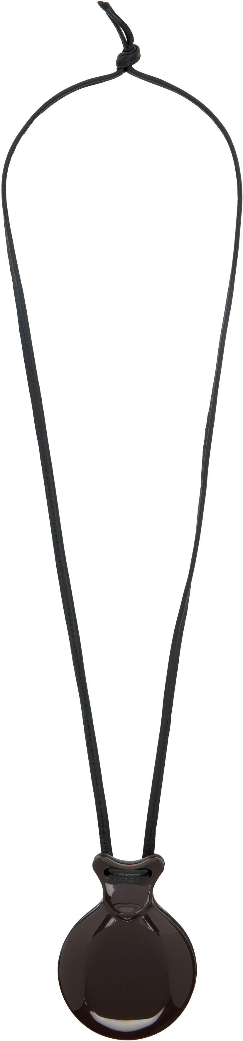 Колие LEMAIRE Lemaire Castanet Pendant Necklace Черно | AC1082 LO0031