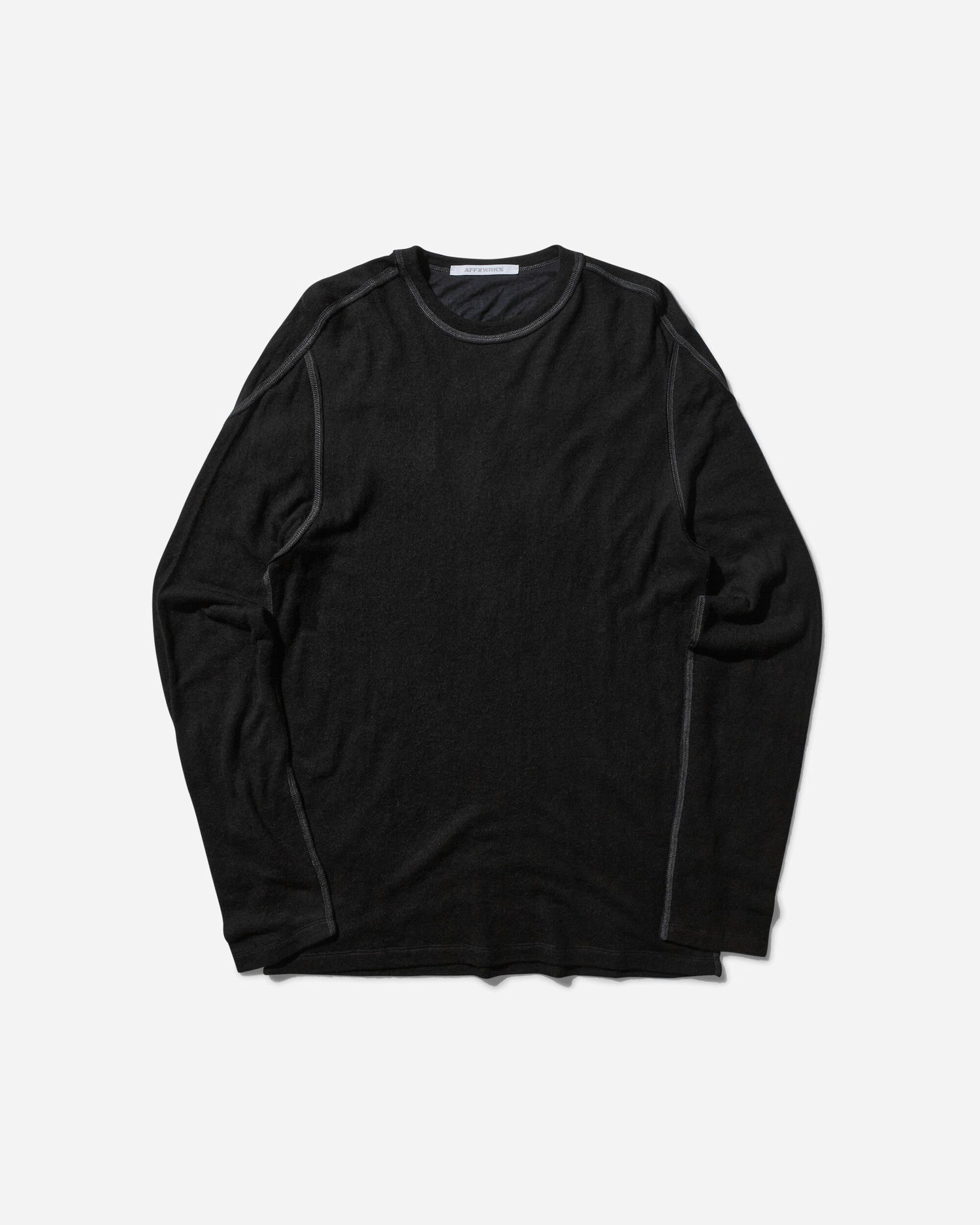 Пуловер AFFXWRKS Reversible Boxed Pullover Черно | 1584 BLGY, 1