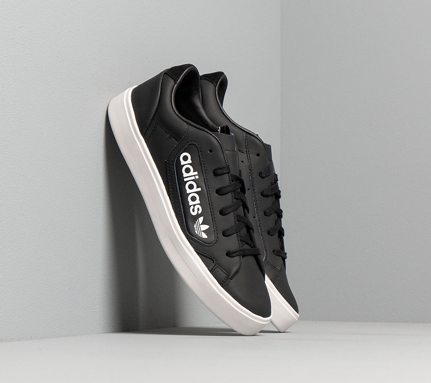 Кецове и обувки adidas Originals Sleek W Черно | EF4933, 0