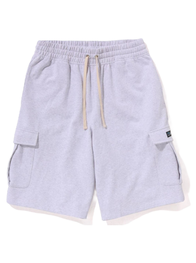 Къси панталони BAPE 6 Pocket Wide Fit Sweat Shorts Сиво | 1J30-153-010