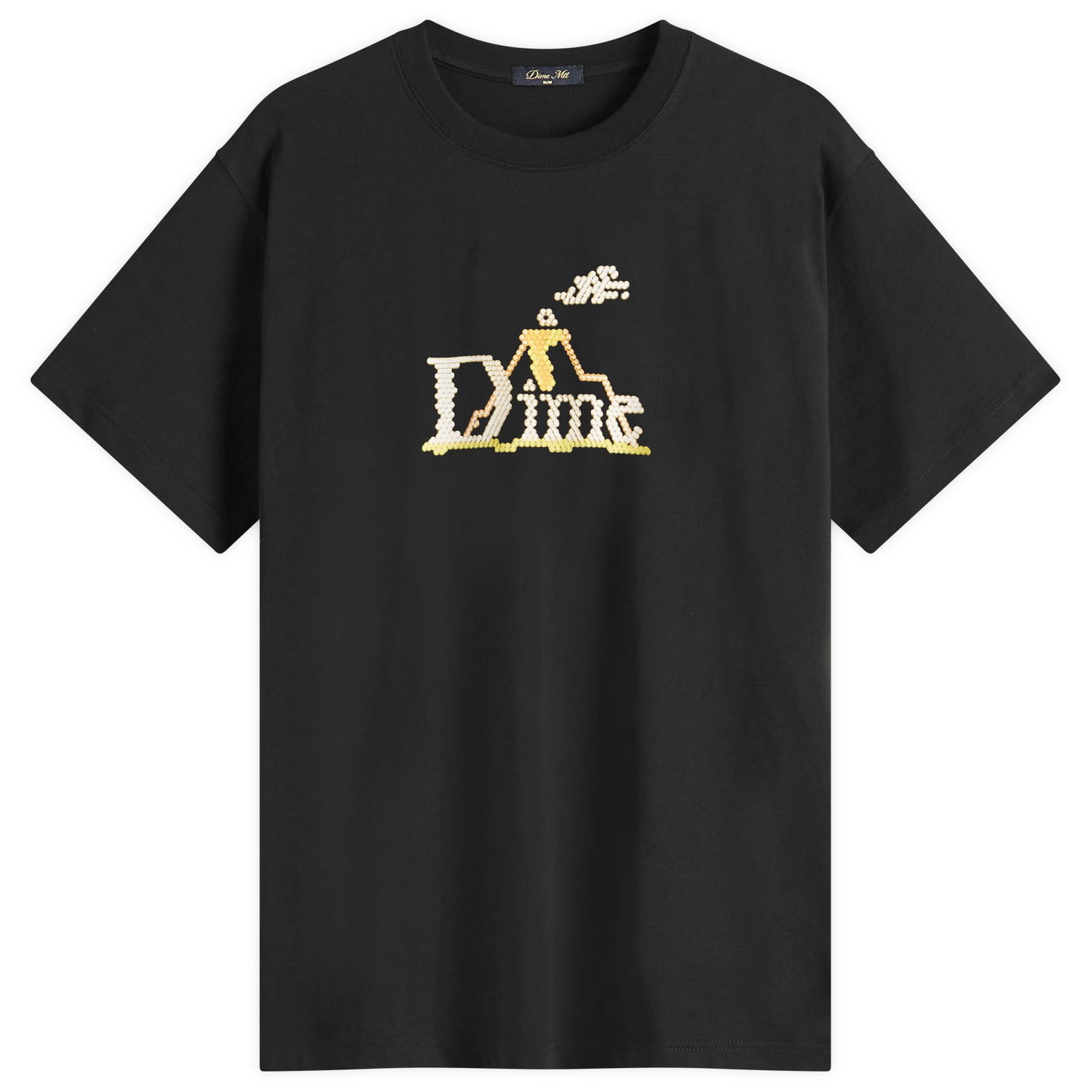 Тениска Dime Classic Lightbright T-Shirt, Size Large Черно | DIME2SP2548BLK, 0