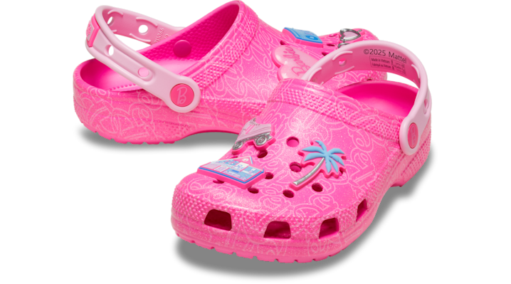 Кецове и обувки Crocs Mattel Barbie Classic Clogs Розово | 211406-90H, 1