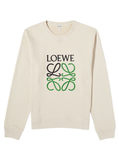 Пуловер Loewe Anagram Crewneck Бежово | H526Y24X102280