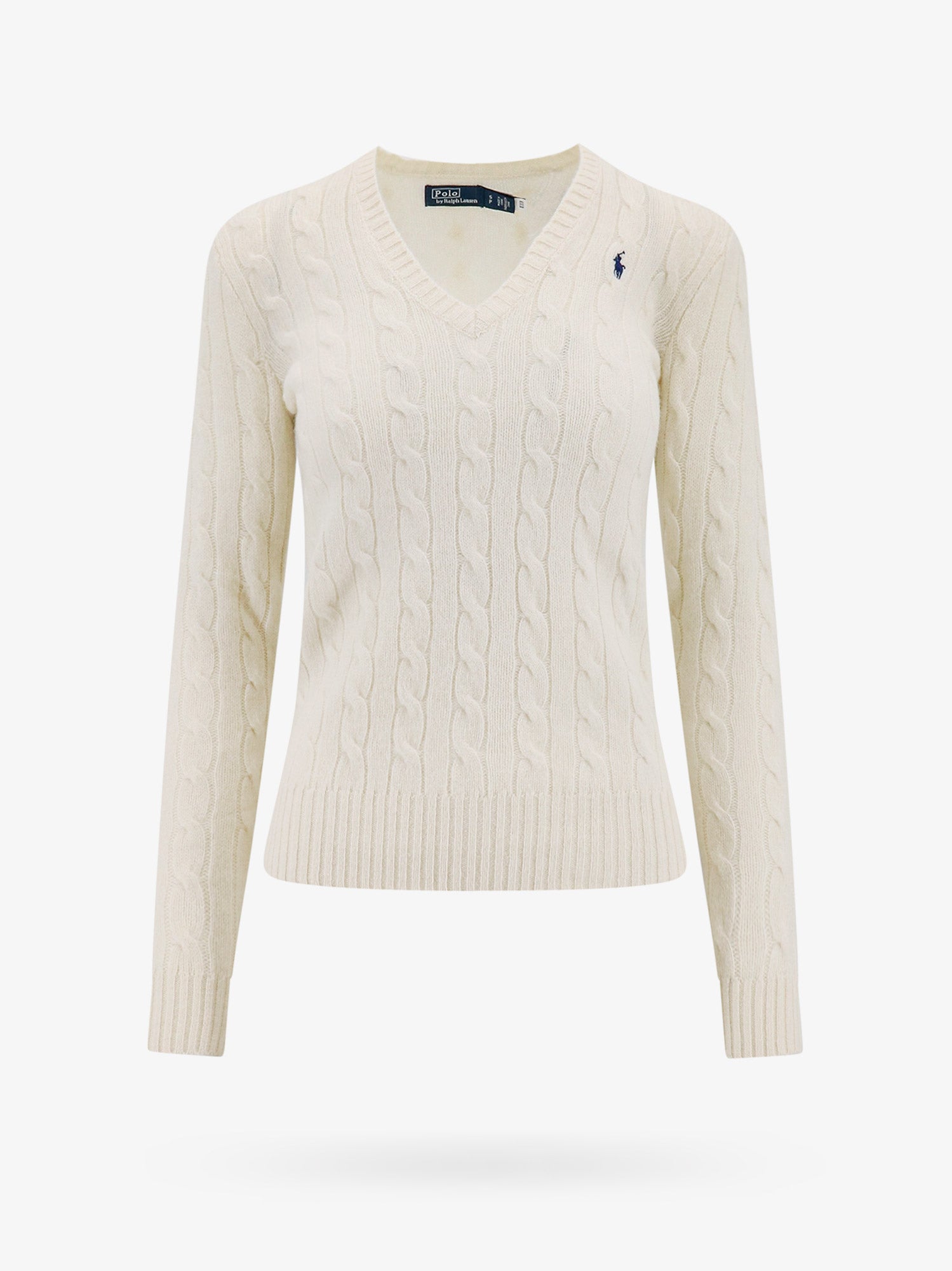 Пуловер Polo by Ralph Lauren Cable Knit Sweater Бяло | 211910422001, 0