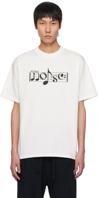 Тениска UNDERCOVER UNDERCOVER "We Make Noise" Graphic T-Shirt Бяло | UP1E4809, 0