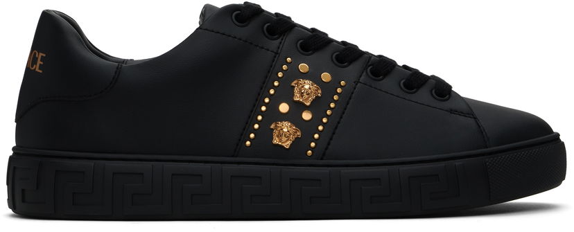 Облекло Versace Versace Studded Greca Черно | 1014460_1A13065