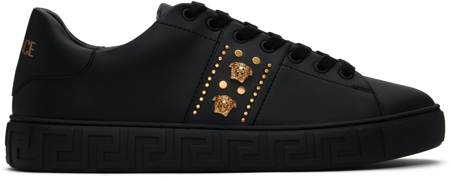 Облекло Versace Versace Studded Greca Черно | 1014460_1A13065, 0