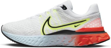 Кецове и обувки Nike React Infinity Run Flyknit 3 W Бяло | DX3351-100, 0