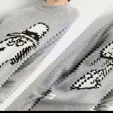 Пуловер Butter Goods Peanuts Spike Knit Sweater Сиво | BGBP240701-ASH, 5