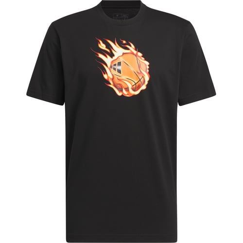 Тениска adidas Originals adidas ON FIRE G T-SHIRT, schwarz Черно | IX0107, 0