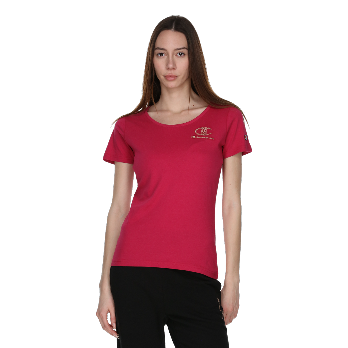 Тениска Champion Crewneck T-Shirt Червено | 118190-PS078, 0