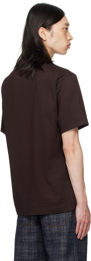 Тениска Burberry Burberry Foil Graphic T-Shirt Кафяво | 8116887, 2