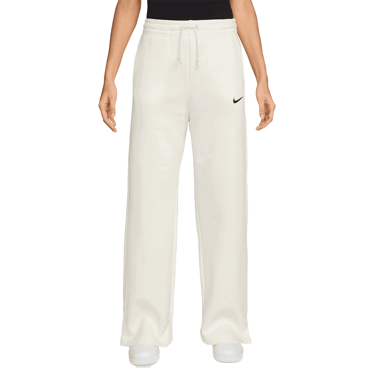 Спортни панталони Nike Phoenix Fleece High-Rise Wide Leg Pants Бяло | IH1011-133, 0