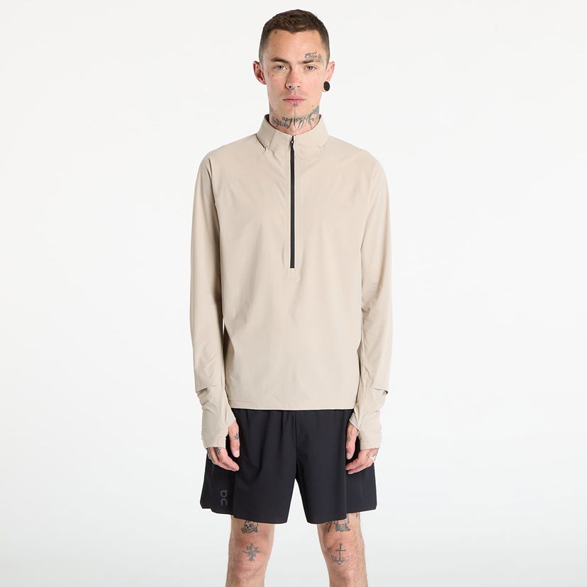 Ветровка On Running Trail Breaker Half-Zip Running Top Бежово | 1ME30150603
