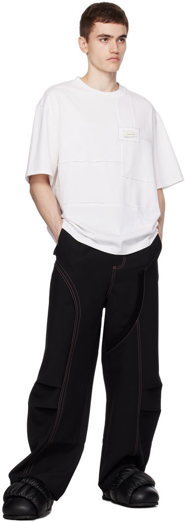 Тениска Feng Chen Wang Feng Chen Wang Paneled T-Shirt Бяло | FMF16TS03, 3
