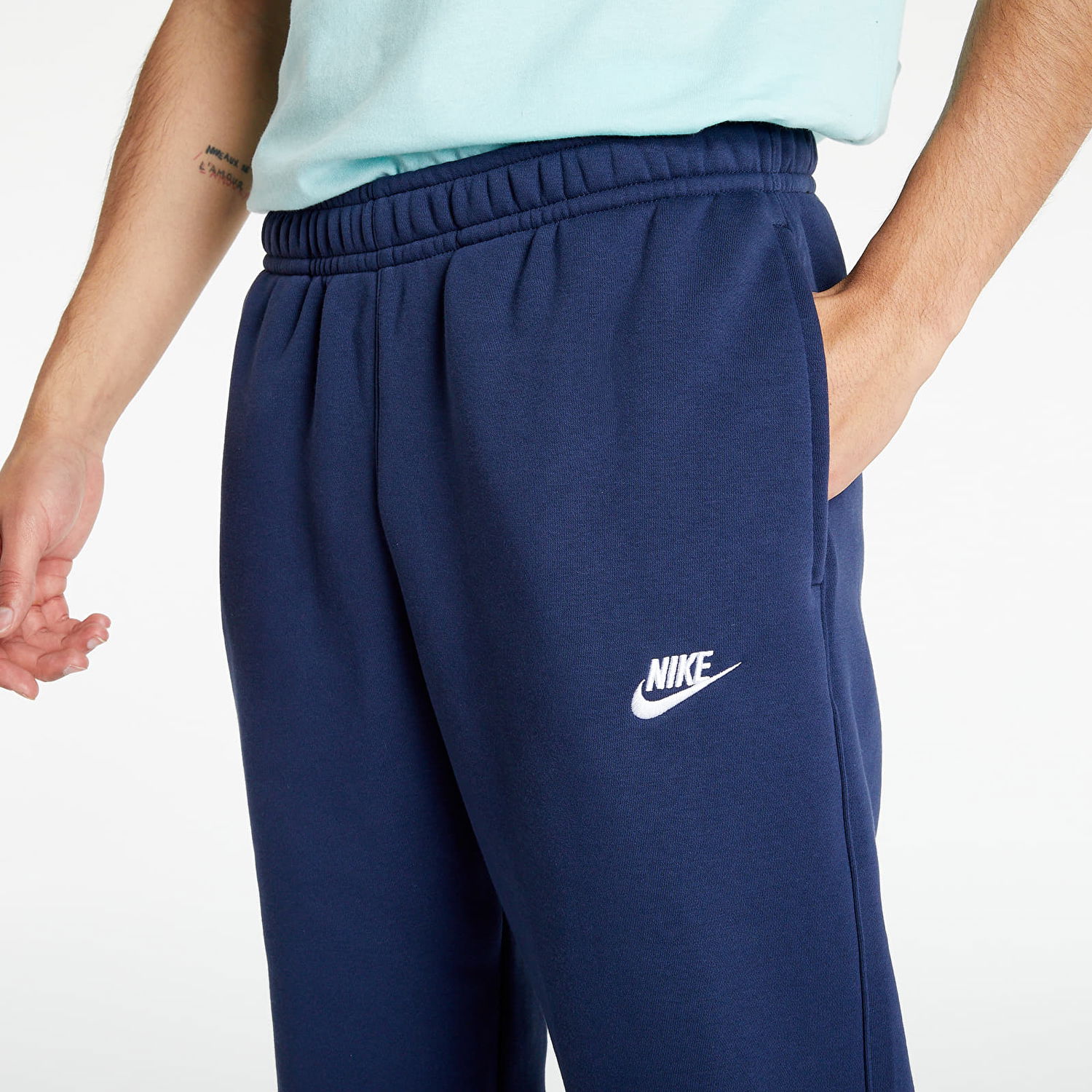 Спортни панталони Nike Club Fleece Pants Тъмно синьо | BV2737-410, 1