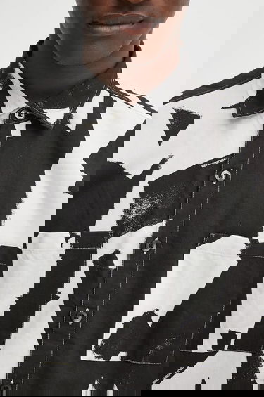 Риза Neighborhood NEIGHBORHOOD Abstract Pattern Relaxed Fit Shirt Многоцветен | 251TSNH.SHM13, 3
