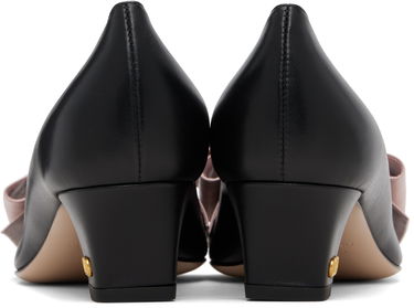 Бижута Valentino Valentino Garavani Bow Leather Heels Черно | 7W2S0LB5DDT, 1