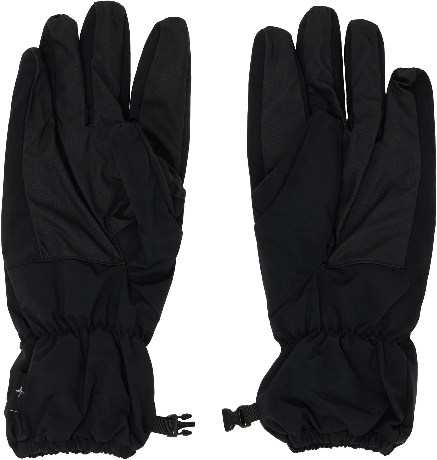 Ръкавици Stone Island Embroidered Gloves Черно | 811592169, 1