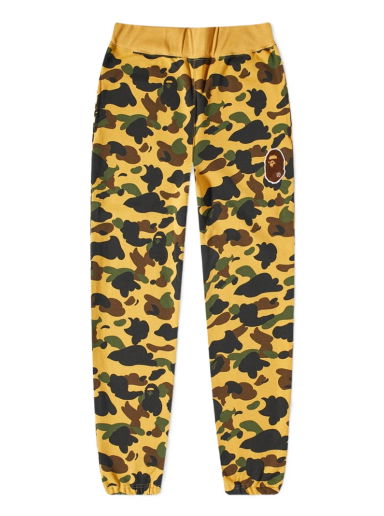 Спортни панталони BAPE A Bathing Ape 1st Camo Ape Head Patched Sweat Pant Многоцветен | 001PTI801024M-YLW