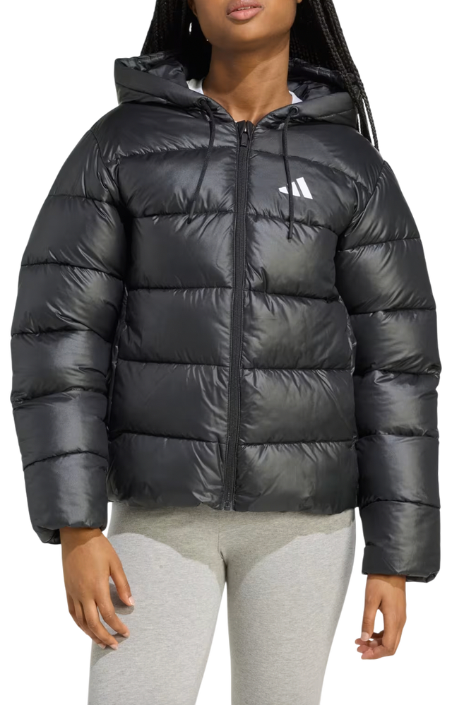 Essentials Climawarm Synthetic Down Puffer Hooded Jacket