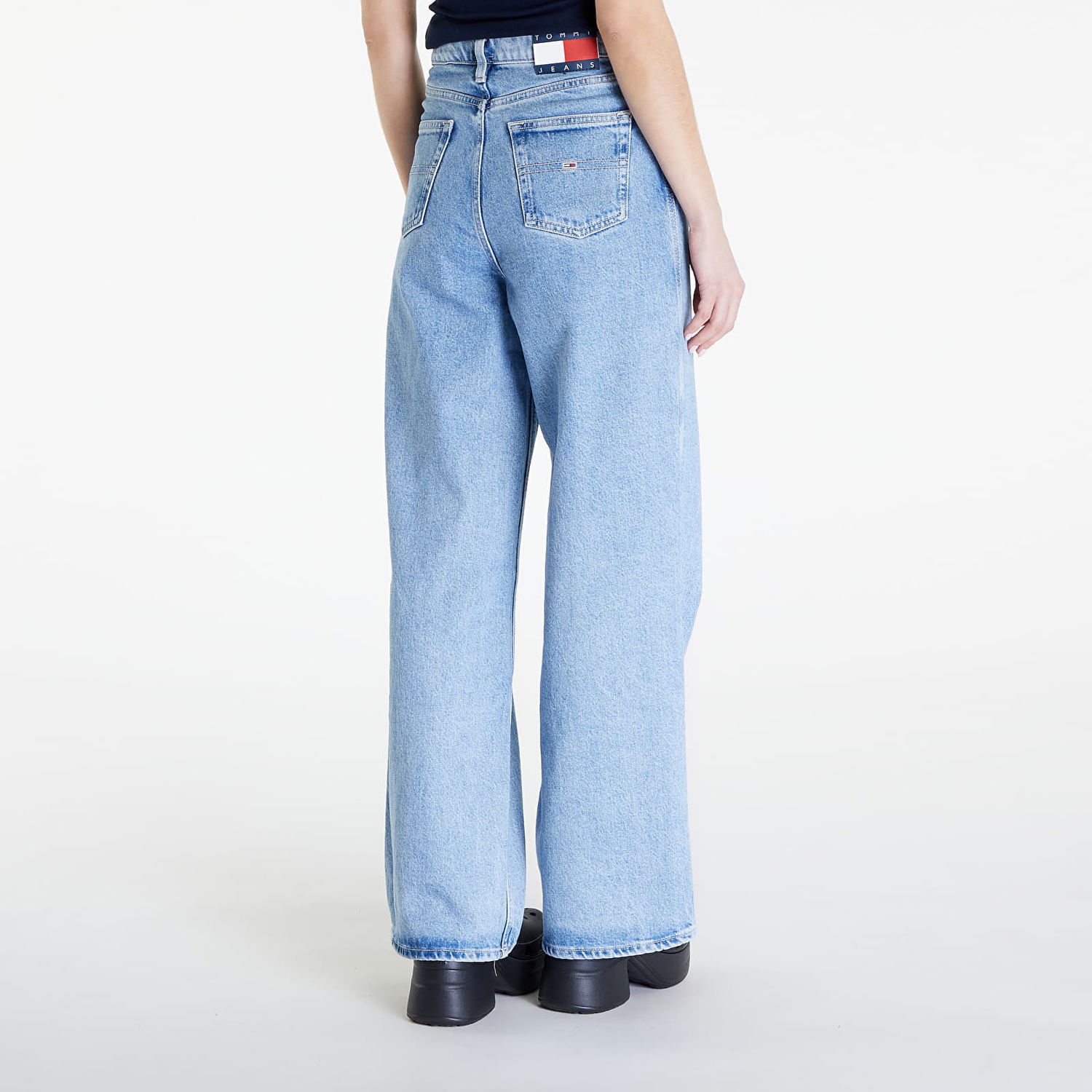 Дънки Tommy Hilfiger Claire High Wide Jeans Denim Синьо | DW0DW17585 1AB, 1