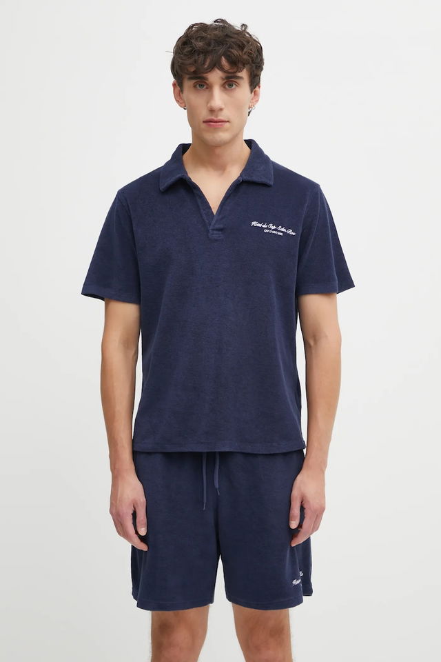 Eden Script Terry Polo Shirt